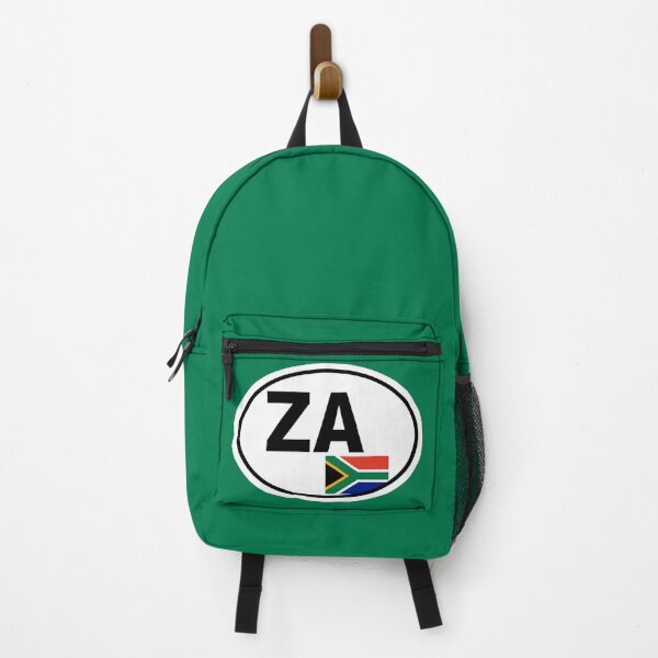 Item preview, South Africa ZA Flag Oval Sticker designed and sold by The Digital Compass.