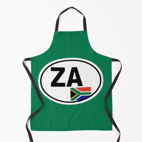 Item preview, South Africa ZA Flag Oval Sticker designed and sold by The Digital Compass.