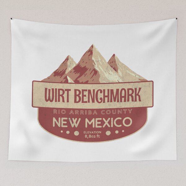 Item preview, Wirt Benchmark, Rio Arriba County, New Mexico, Mountain Design designed and sold by Wanderful-roads.