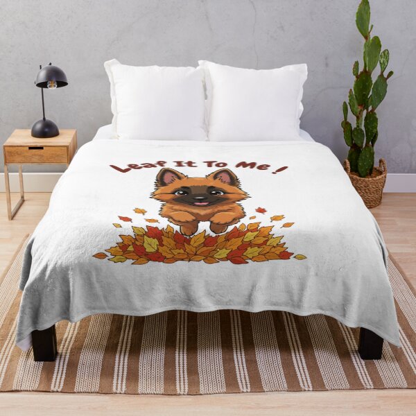Item preview, Leaf It To Me Belgian Tervuren Dog Running in Fall Leaves Cute Autumn designed and sold by The Real Life Symphony.