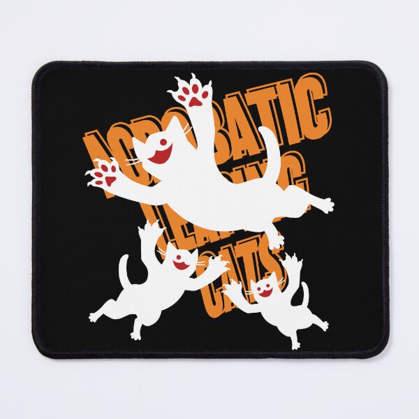 Item preview, Jumping Cat - Funny Feline Action Design_BK designed and sold by AckeeWolf.