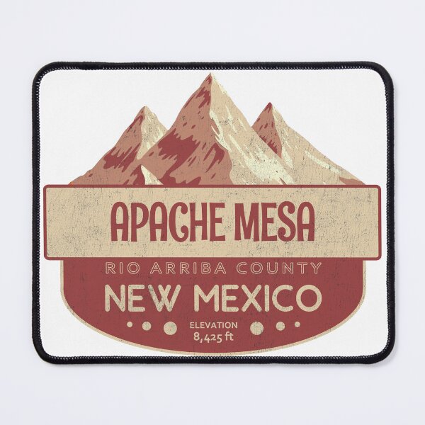 Item preview, Apache Mesa, Rio Arriba County, New Mexico, Mountain Design designed and sold by Wanderful-roads.