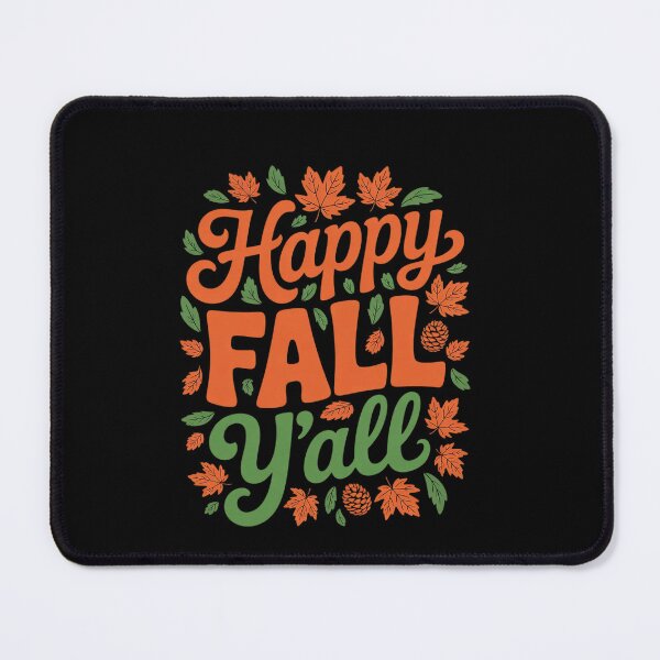 Item preview, Happy Fall Y'all Fall Turkeys Happy Thanksgiving designed and sold by EllinoKlemo.
