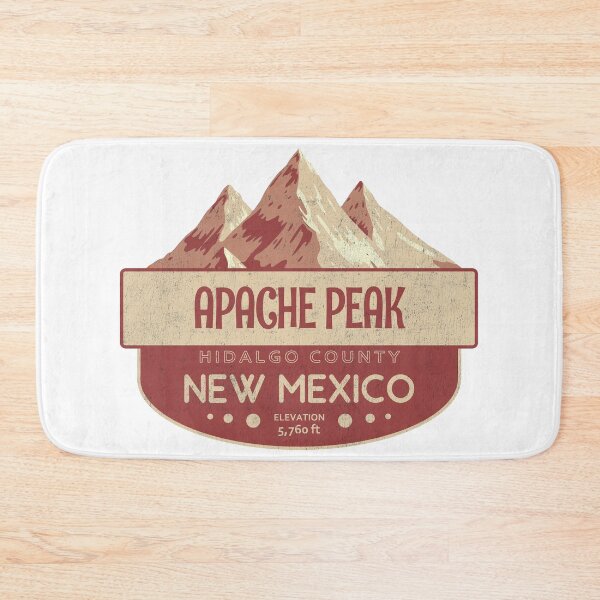 Item preview, Apache Peak, Hidalgo County, New Mexico, Mountain Design designed and sold by Wanderful-roads.