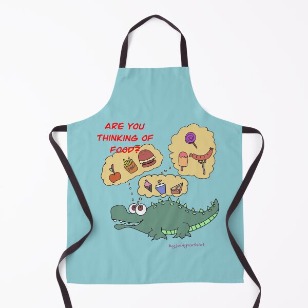 Item preview, Crocodile is thinking of food! designed and sold by JoshyRuthArt.