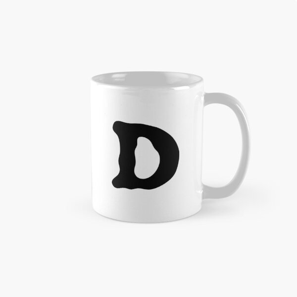 Item preview, Modern Monoline Letter D – Minimalist Initial designed and sold by uncoXab.