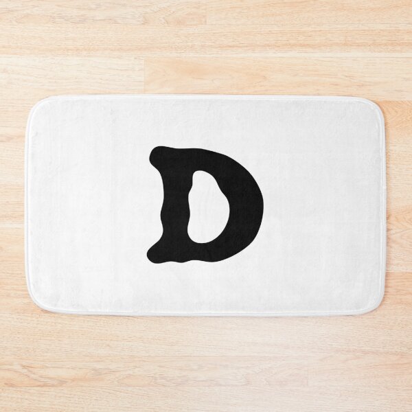 Item preview, Modern Monoline Letter D – Minimalist Initial designed and sold by uncoXab.