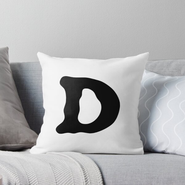 Item preview, Modern Monoline Letter D – Minimalist Initial designed and sold by uncoXab.