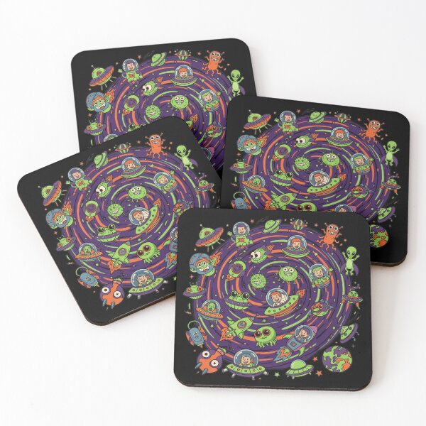 Item preview, Cosmic Adventure – Fun Space Cartoon with Aliens and Astronauts designed and sold by CARTOON CRAZE.