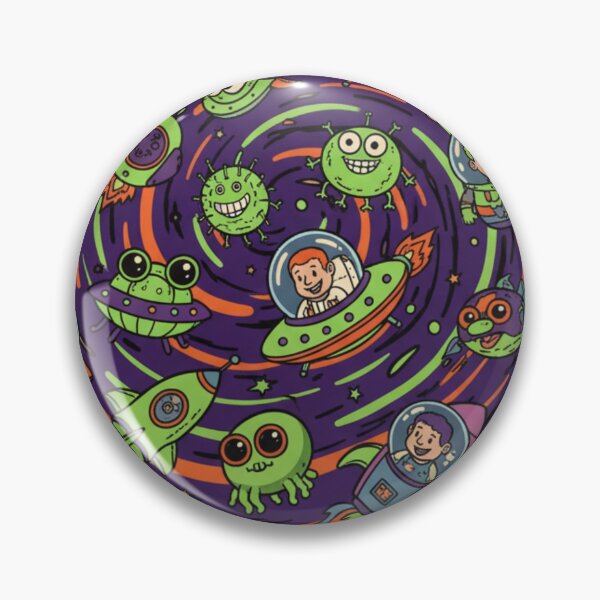 Item preview, Cosmic Adventure – Fun Space Cartoon with Aliens and Astronauts designed and sold by CARTOON CRAZE.