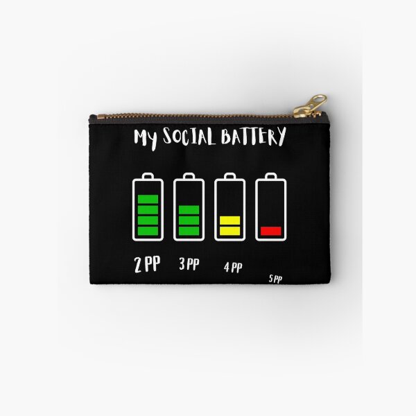 Item preview, My Social Battery designed and sold by QuirkyGuacamole.