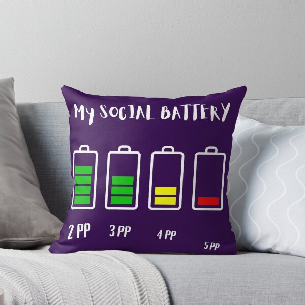 Item preview, My Social Battery designed and sold by QuirkyGuacamole.