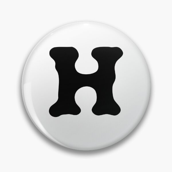 Item preview, Modern Monoline Letter H – Minimalist Initial designed and sold by uncoXab.