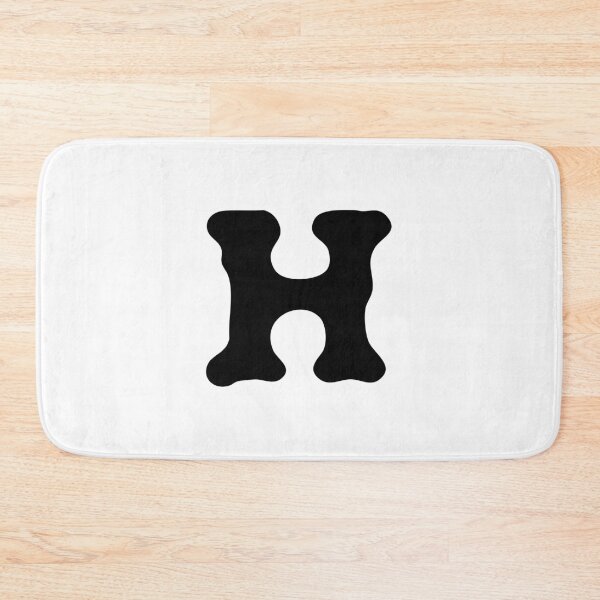 Item preview, Modern Monoline Letter H – Minimalist Initial designed and sold by uncoXab.