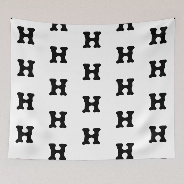 Item preview, Modern Monoline Letter H – Minimalist Initial designed and sold by uncoXab.