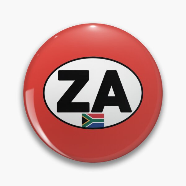 Item preview, South Africa ZA Flag Oval Sticker designed and sold by The Digital Compass.