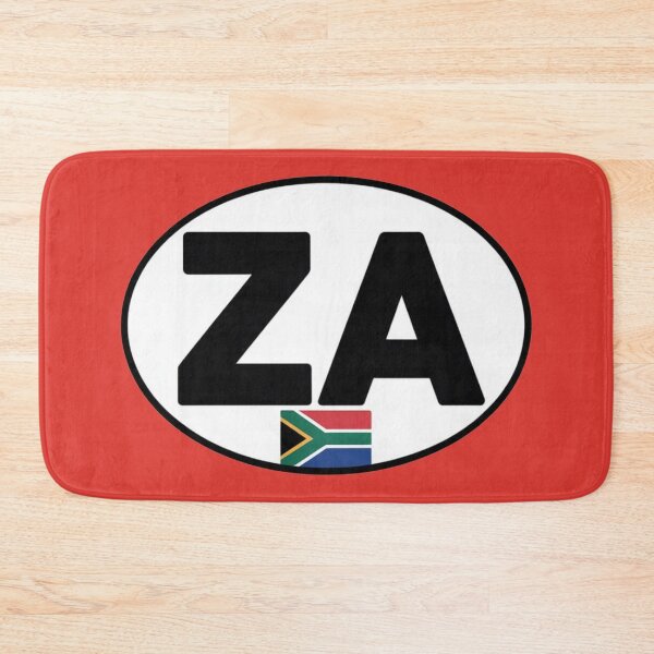 Item preview, South Africa ZA Flag Oval Sticker designed and sold by The Digital Compass.