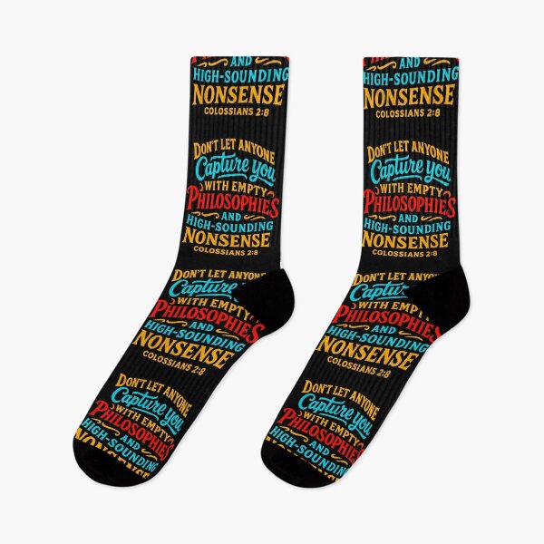 Item preview, Colossians 2:8 Empty Philosophies and High Sounding Nonsense designed and sold by plushism.