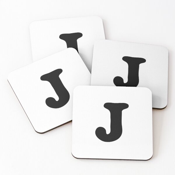 Item preview, Modern Monoline Letter J – Minimalist Initial designed and sold by uncoXab.