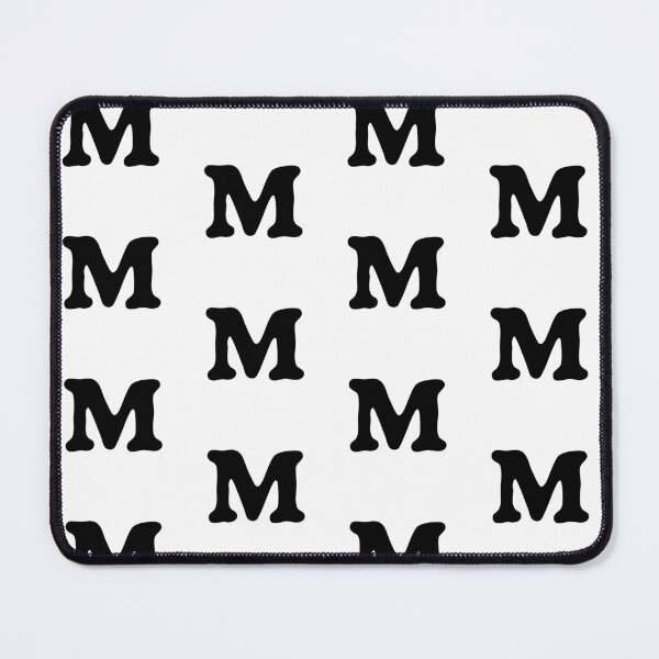 Item preview, Modern Monoline Letter M – Minimalist Initial designed and sold by uncoXab.