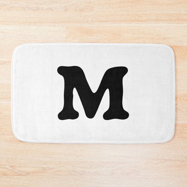 Item preview, Modern Monoline Letter M – Minimalist Initial designed and sold by uncoXab.