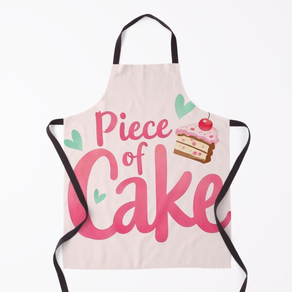 Item preview, Piece of Cake, Cute Dessert Pun Sticker designed and sold by Moodune.