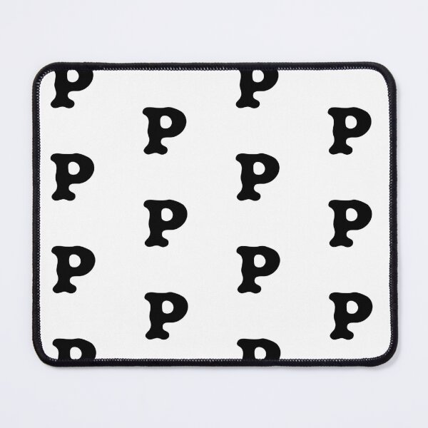 Item preview, Modern Monoline Letter P – Minimalist Initial designed and sold by uncoXab.