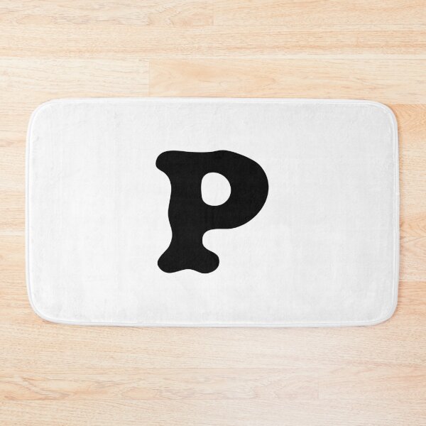 Item preview, Modern Monoline Letter P – Minimalist Initial designed and sold by uncoXab.