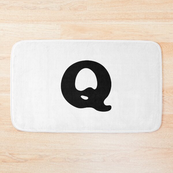 Item preview, Modern Monoline Letter Q – Minimalist Initial designed and sold by uncoXab.