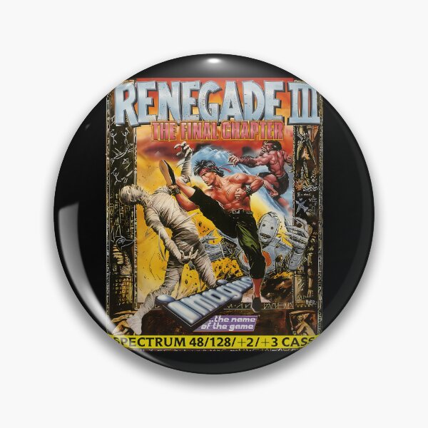 Item preview, Renegade III Spectrum Game Cover HD designed and sold by RichaCama.