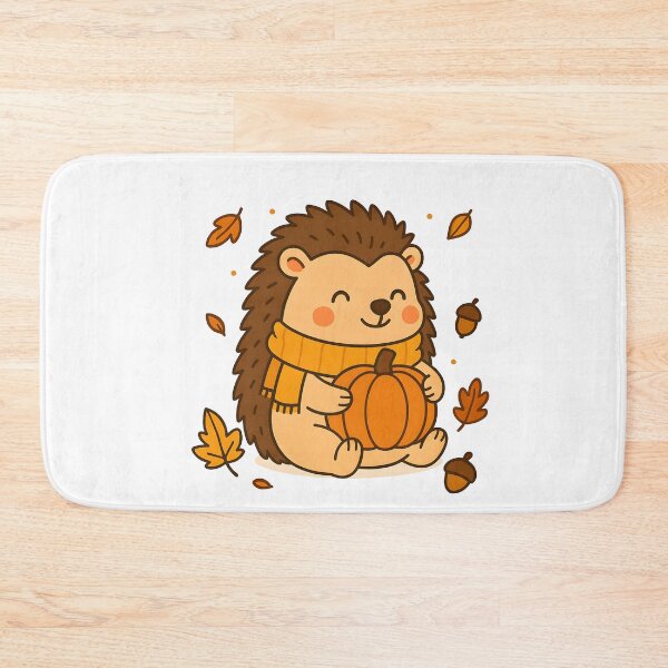 Item preview, Autumn Hedgehog Hug  Pumpkin Patch Pal  Cozy Spiky Friend  Hedgehog's Favorite Pumpkin  Sweetest Fall Friend designed and sold by Gallery-yuuna .
