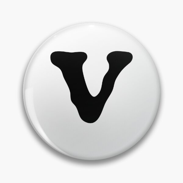 Item preview, Modern Monoline Letter V – Minimalist Initial designed and sold by uncoXab.
