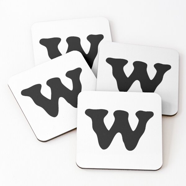 Item preview, Modern Monoline Letter W – Minimalist Initial designed and sold by uncoXab.