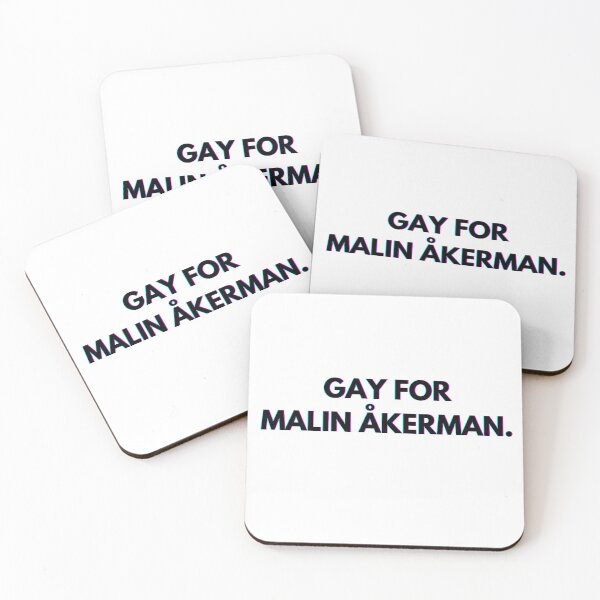 Item preview, Gay for Malin Akerman designed and sold by PopCultureAndStuff.