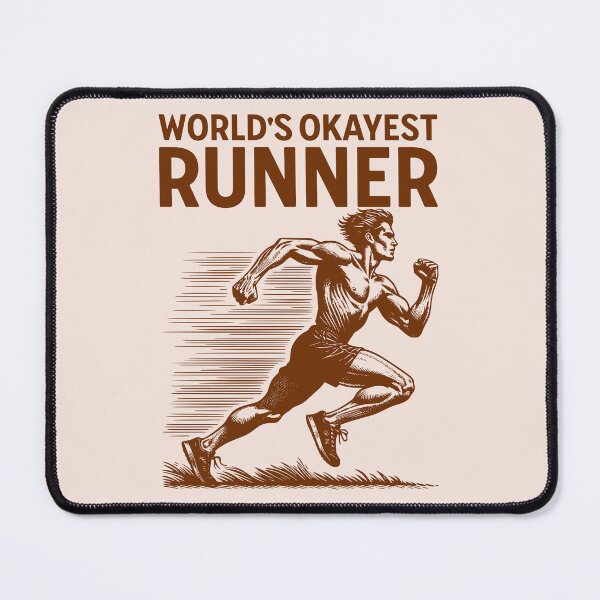 Item preview, World’s Okayest Runner Funny Running Lover designed and sold by KLArtzStore.