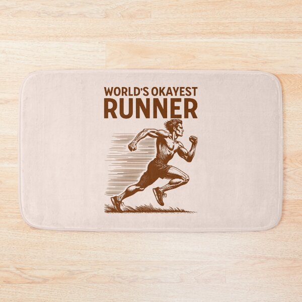 Item preview, World’s Okayest Runner Funny Running Lover designed and sold by KLArtzStore.