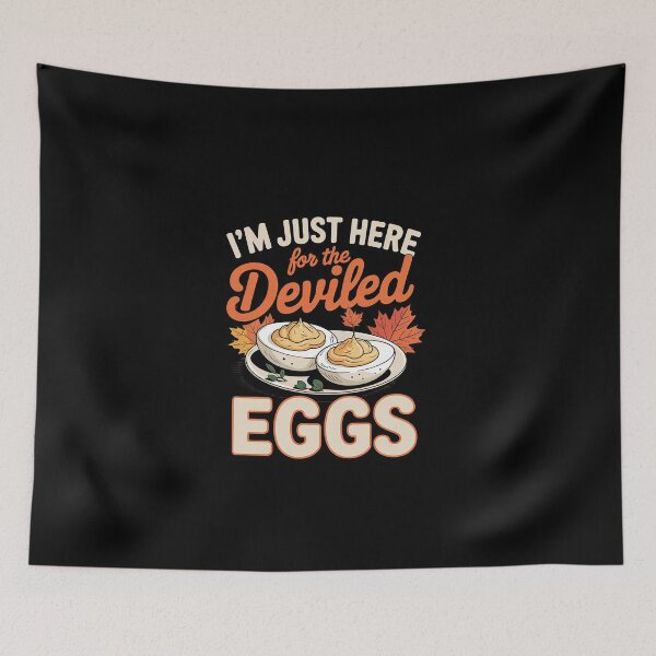 Item preview, I'm Just Here For The Deviled Eggs  designed and sold by EllinoKlemo.