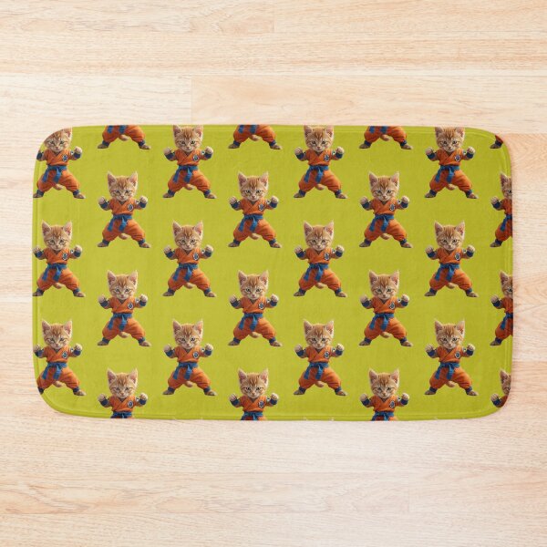 Item preview, Super Saiyan Kitten – The Orange Tabby Warrior of Light designed and sold by PixelVibe782.