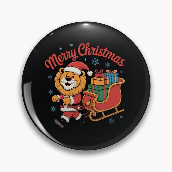 Item preview, Merry Christmas - Lion designed and sold by ALL ART .