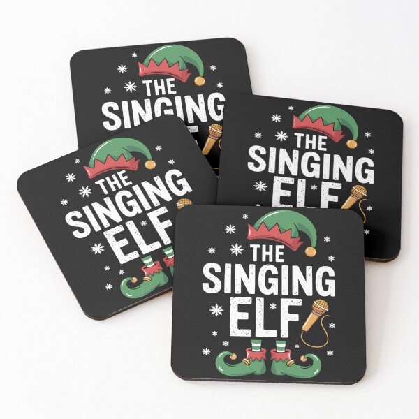 Item preview, Christmas Singing Elf Xmas Family designed and sold by CookWorldLaughs.