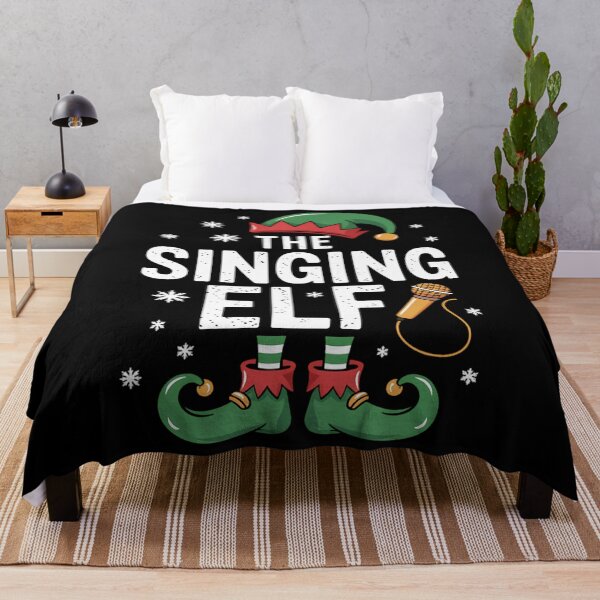 Item preview, Christmas Singing Elf Xmas Family designed and sold by CookWorldLaughs.