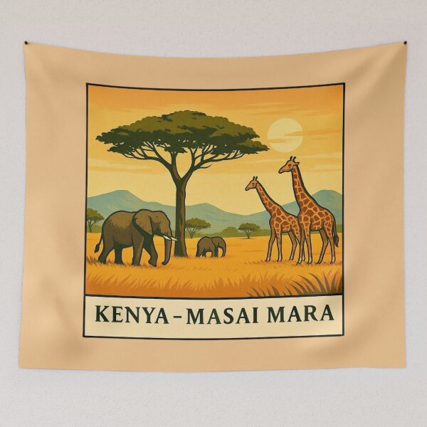 Item preview, Kenya - Masai Mara designed and sold by Myra365Art.