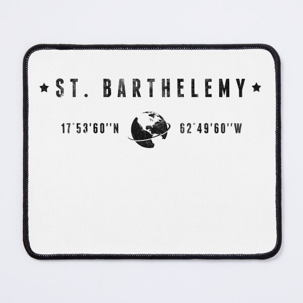 Item preview, Saint Barthelemy Caribbean Coordinates Travel designed and sold by capricedefille.