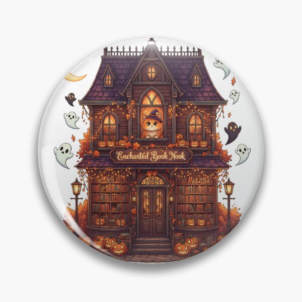 Item preview, Haunted Book Store designed and sold by LitBabez.