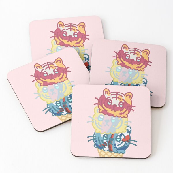 Item preview, Tiger Dessert: Ice cream  designed and sold by DALBEOMstudios.