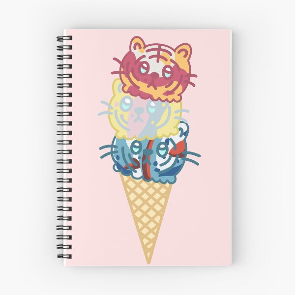 Item preview, Tiger Dessert: Ice cream  designed and sold by DALBEOMstudios.
