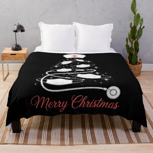 Item preview, Merry Christmas Nurse Yuletide Practitioners Cute designed and sold by Sunset4Bones.