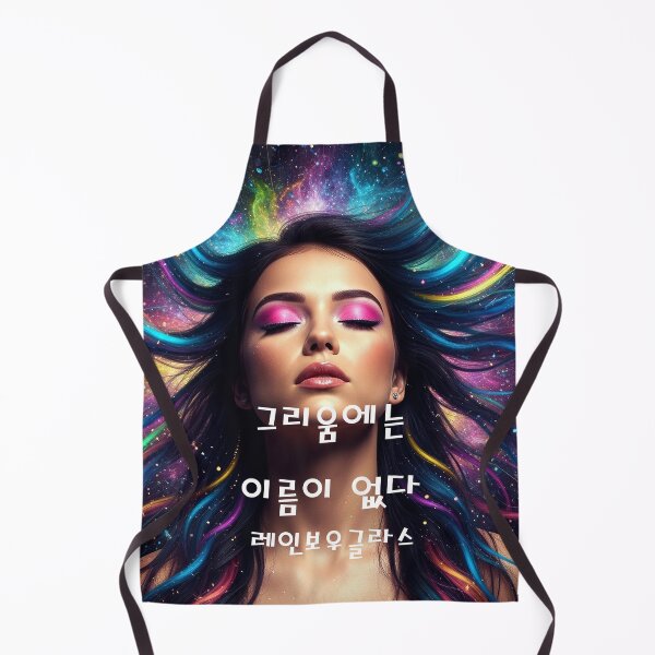 Item preview, The Cosmic Gaze of a Pensive Woman (Korean Ver.) designed and sold by RAINBOWGLASS.