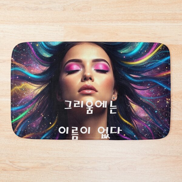 Item preview, The Cosmic Gaze of a Pensive Woman (Korean Ver.) designed and sold by RAINBOWGLASS.