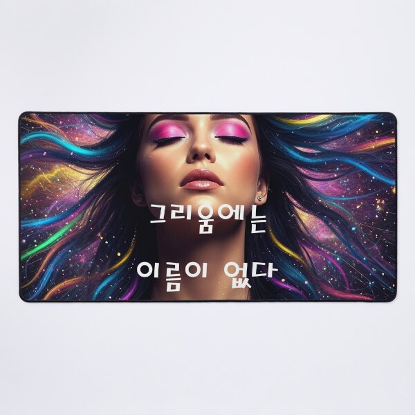 Item preview, The Cosmic Gaze of a Pensive Woman (Korean Ver.) designed and sold by RAINBOWGLASS.